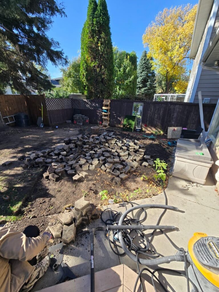 Artificial turf Saskatoon installation by Crafty Backyard